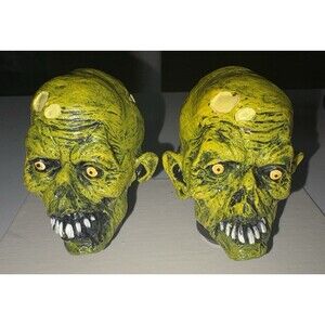 RARE “Lethal Threat" Zombie Head Shift Knobs with Screws Head Shift Grippers